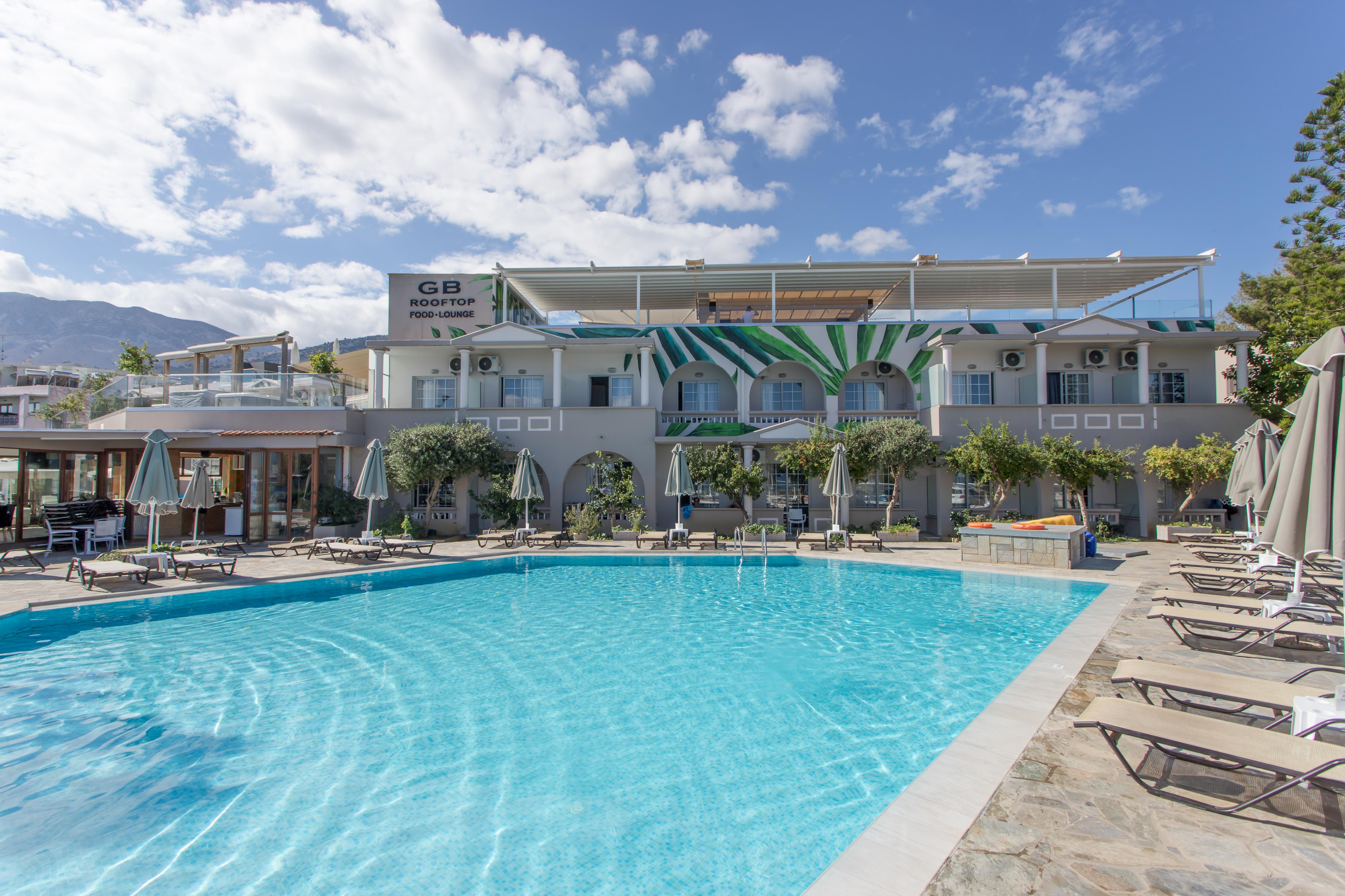 Georgioupolis Beach Hotel Chania  Bagian luar foto