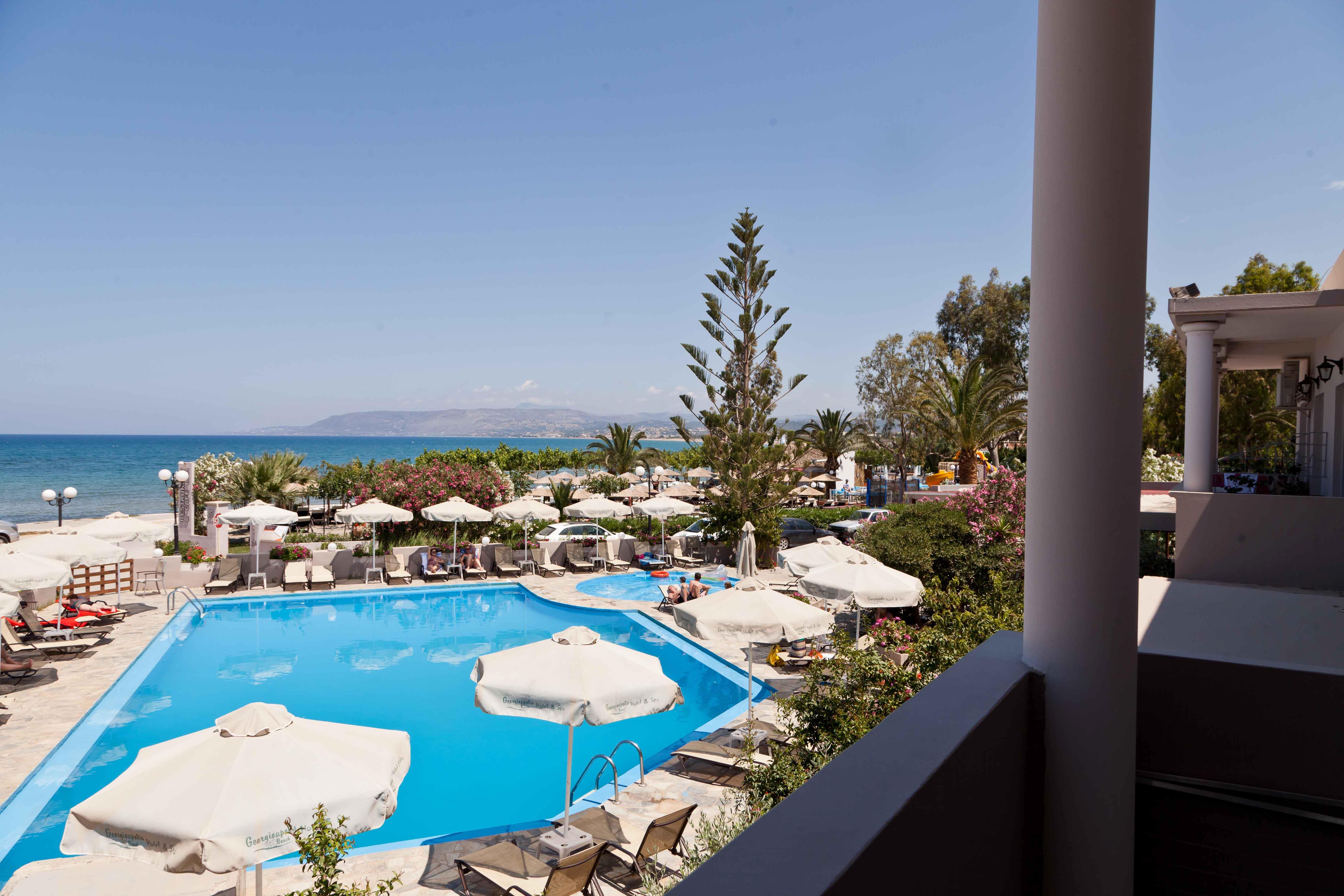 Georgioupolis Beach Hotel Chania  Bagian luar foto